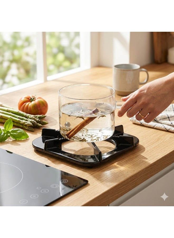 Hope Six Leg Square Model Gas Stove Stand, Stable Support for Gas Stoves and Cookers, Practical Kitchen Stand for Everyday Cooking, Helps Keep Cookware Steady During Meal Preparation and Kitchen Use - Image 2