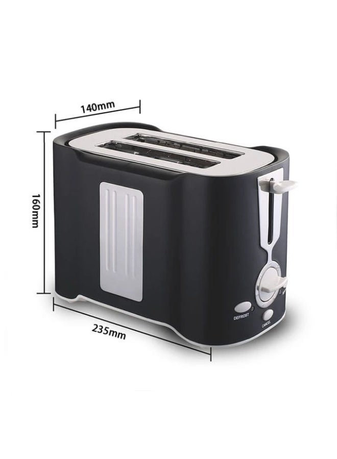 محمصة خبز بشريحتين – تحكم في درجة التحميص مع وظائف إذابة التجميد والإلغاء، تصميم عصري للمطبخ - Image 2