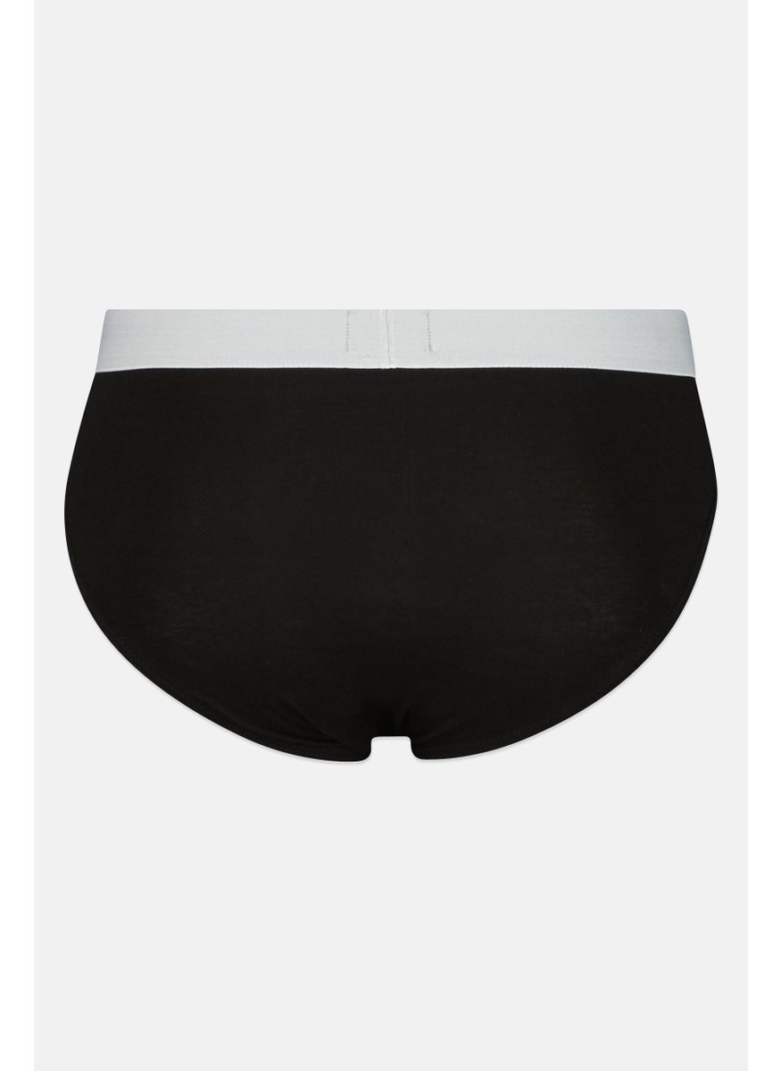 CERRUTI 1881 Men Brand Logo Brief Underwear, Black  - Image 2