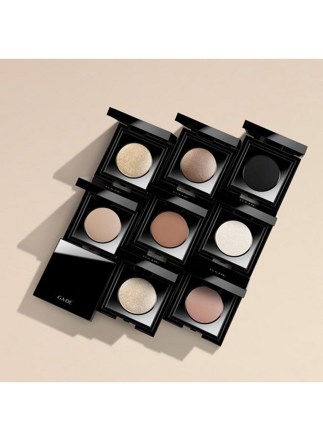 جي أيه-دي إي ظلال العيون المعدنية المخملية أحادية 235 لؤلؤة مملوءة بمكياج عيون لامع حريري ناعم بصبغة كثيفة مزيج سلس 0.105 أونصة - Image 3