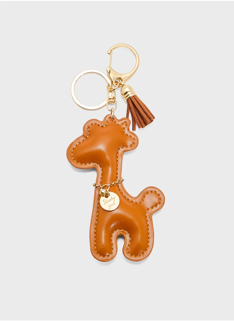 جينجر Charmaroo Giraffe Bag Charm