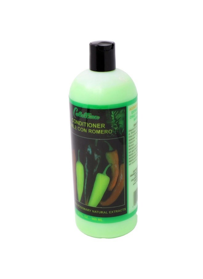 Cabellina Chile Con Romero Conditioner Volumizing Conditioner Helps Prevent Hair Loss With Pepper And Rosemary Natural Extract All Hair Types 32 Fl Oz Bottle  - Image 4