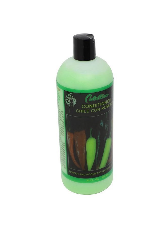 Cabellina Chile Con Romero Conditioner Volumizing Conditioner Helps Prevent Hair Loss With Pepper And Rosemary Natural Extract All Hair Types 32 Fl Oz Bottle  - Image 3