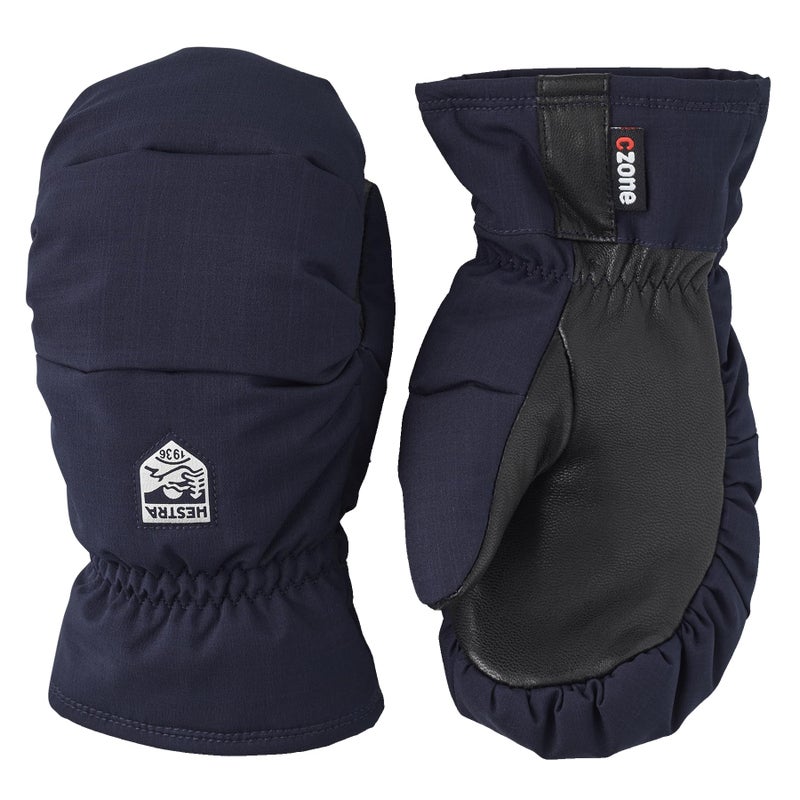 Hestra Junior FOSS Mitten for Kids I Waterproof, Insulated Mitten for Skiing, Snowboarding, or Playing in The Snow - Navy - 3 - Image 1
