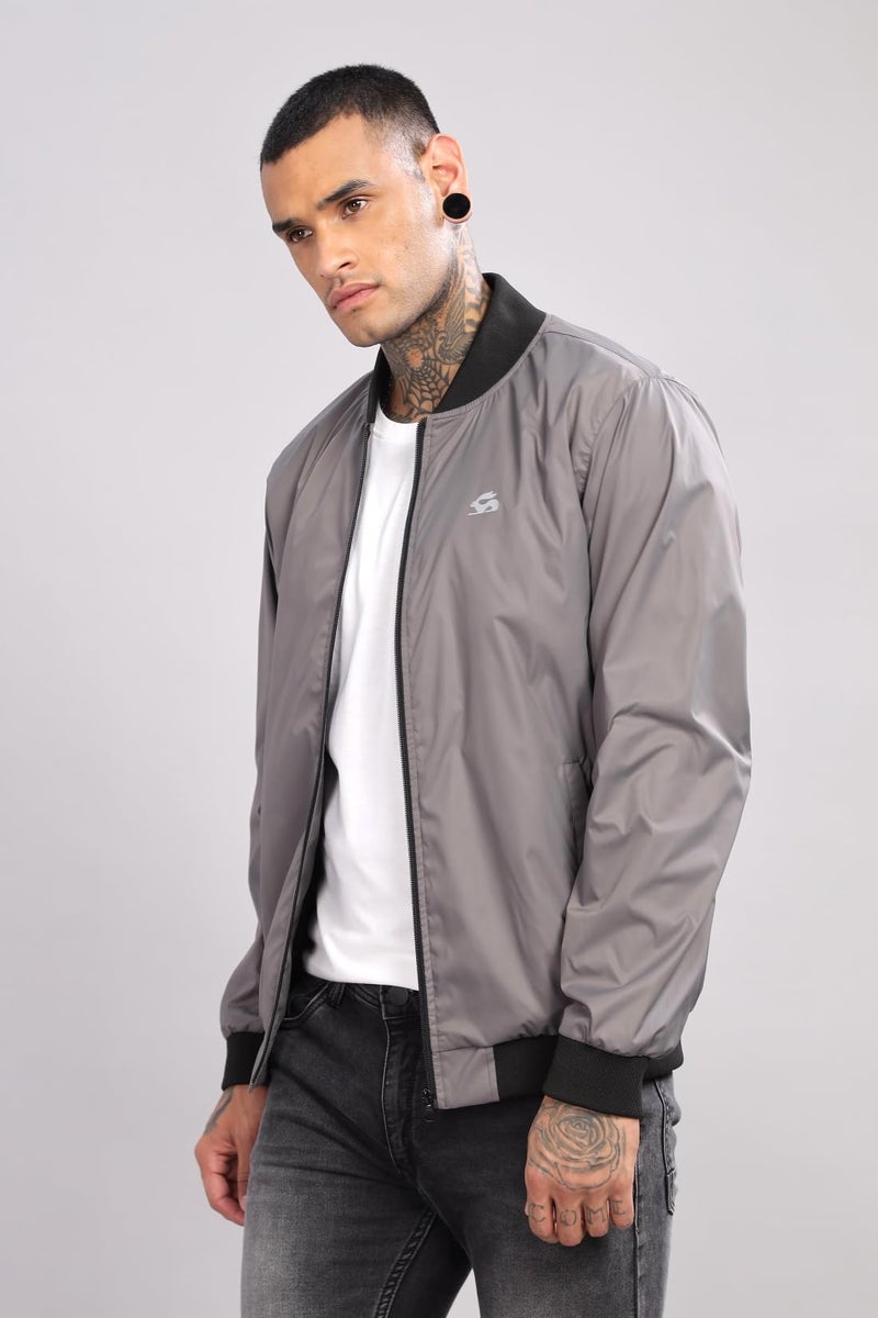 ADRO Men's Military Coat (JK24-PLN-GR_Grey - Image 5
