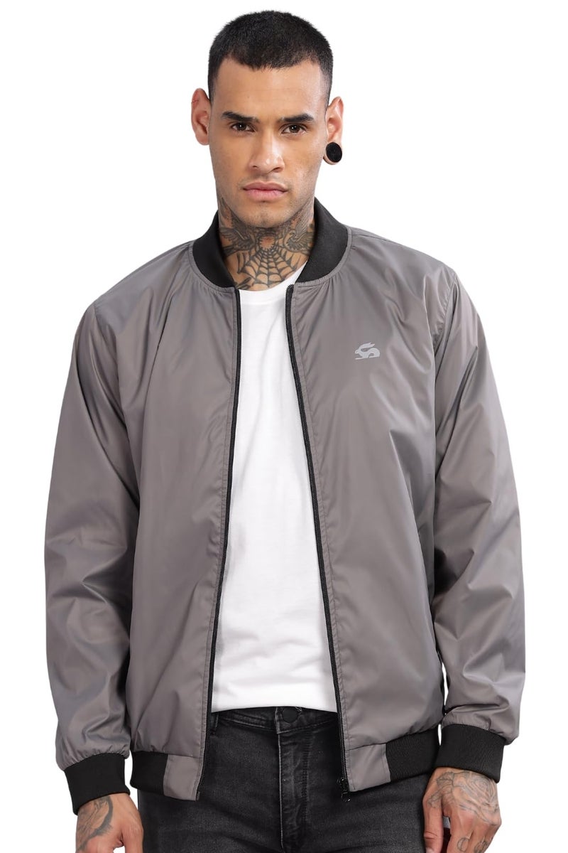 ADRO Men's Military Coat (JK24-PLN-GR_Grey - Image 1