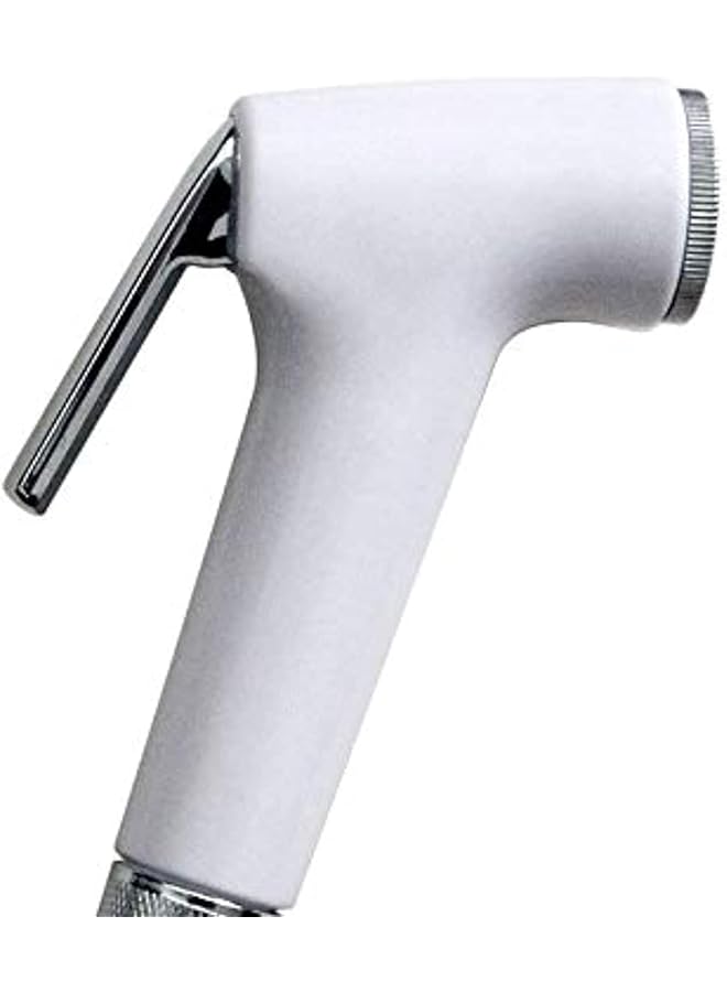 The Bros Hand Held Bidet Shower Head Shattaf Head, White
