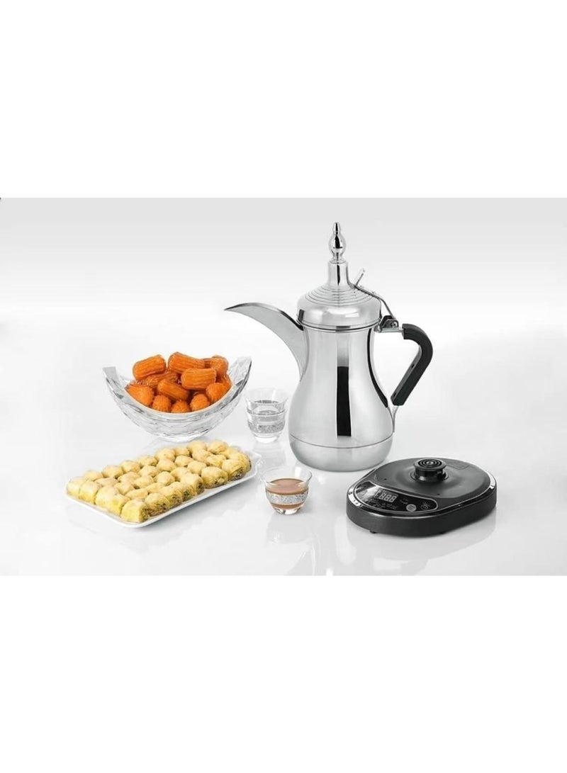 Wtrtr 1.0L Electric Coffee Kettle.Kettle,Stainless Steel Teapots Kettle,Arabic Tea Coffee Maker,1000W,SD111-40 - Image 5