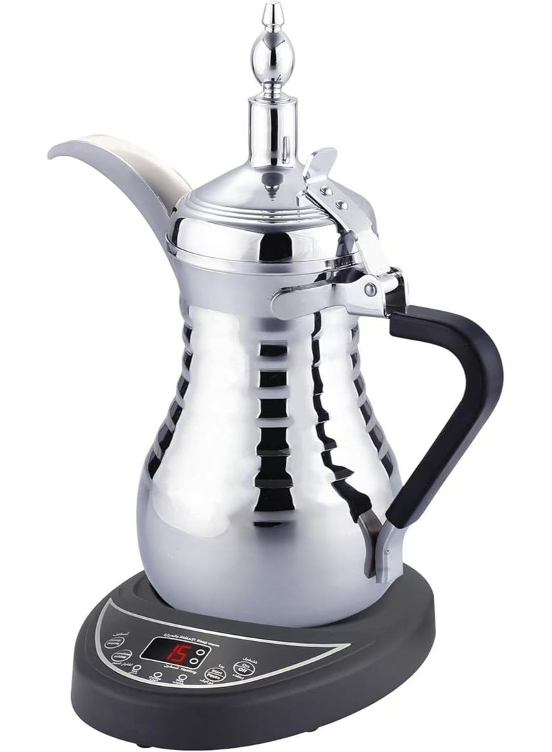 Wtrtr 1.0L Electric Coffee Kettle.Kettle,Stainless Steel Teapots Kettle,Arabic Tea Coffee Maker,1000W,SD111-40 - Image 1