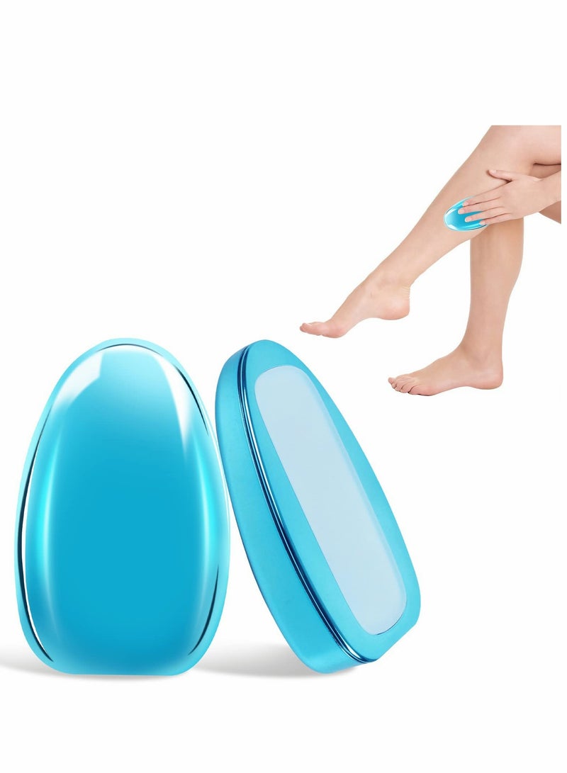 Excefore Crystal Hair Eraser, Magic Crystal Hair Remover, Painless Hair Removal Stone & Skin Exfoliator Tool for Men Women - Image 1