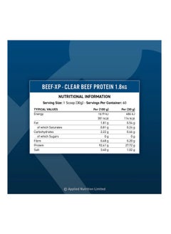 Applied Nutrition CLEAR HYDROLYSED BEEF-XP PROTEIN - Millions Cola - (1.8 KG)  - Image 2