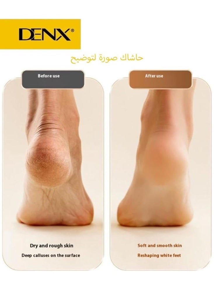 Denx Electric callus remover and polisher, 500mAh rechargeable battery, LCD display, two speeds, IPX7 waterproof - Image 4