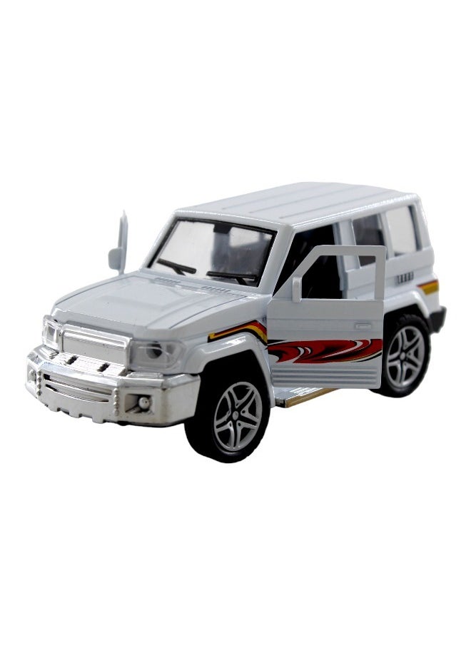 Toy Box - Land Cruiser Jeep Pull back Metal Car  Zinc Alloy For Kids Boys Girls Gift - Image 1