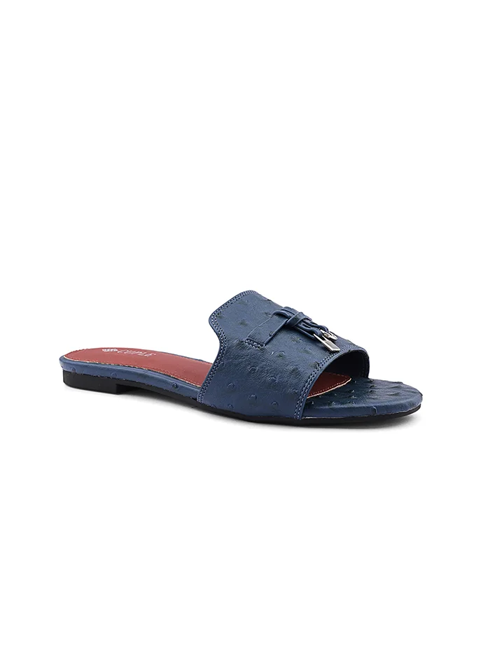 كابلي Cuple Textured Slip-On Flat Slides