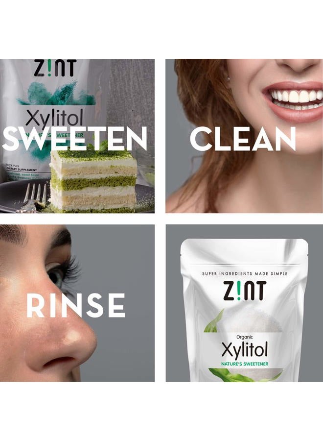 Zint Xylitol Natural Sweetener Healthier Sugar Replacement, Certified Halal Non-GMO - (1 lb) - Image 3