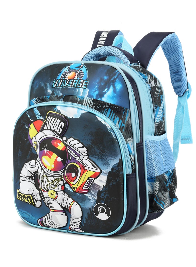 UNIVERSAL Kid's Boys Girls, School Bag, 3D Cartoon & Hero Design Baby Backpack For Baby Boys With Adjustable Strap For School 12 Inch - Image 3