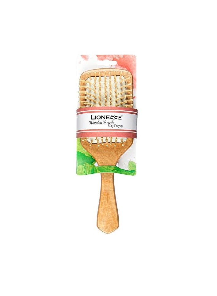 Lionesse High Quaility Lionesse Wooden Hairbrush 854801