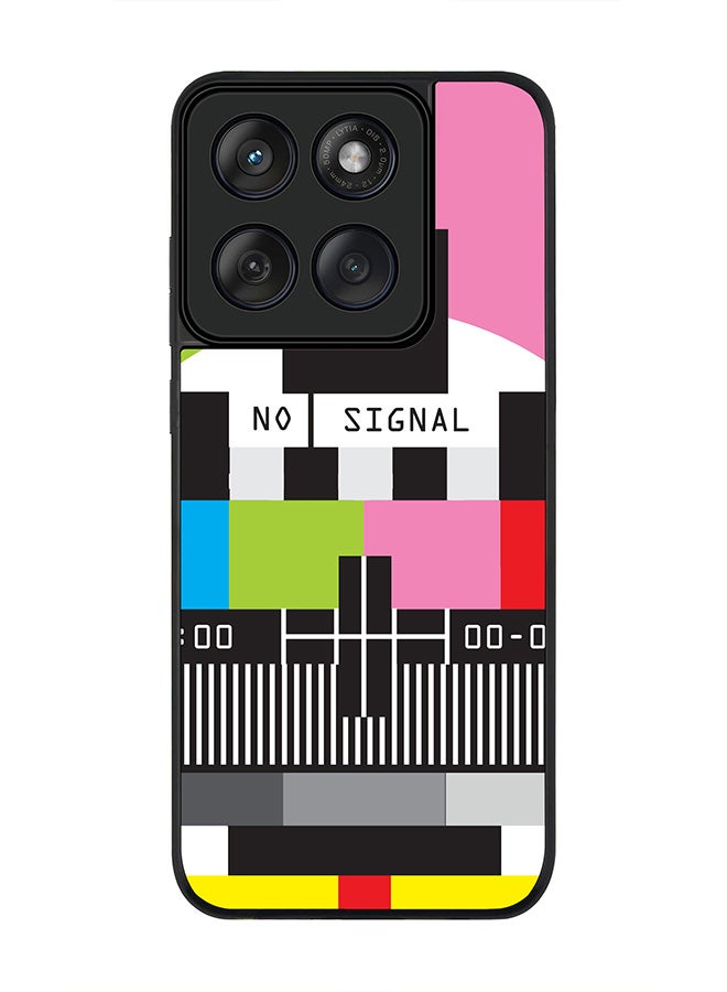 Stylizedd For Motorola MOTO Edge 60 Fusion/ Edge 60 Case,Slim fit Camera Protection, Shockproof Thin Phone cover  - No Signal TV - Image 1