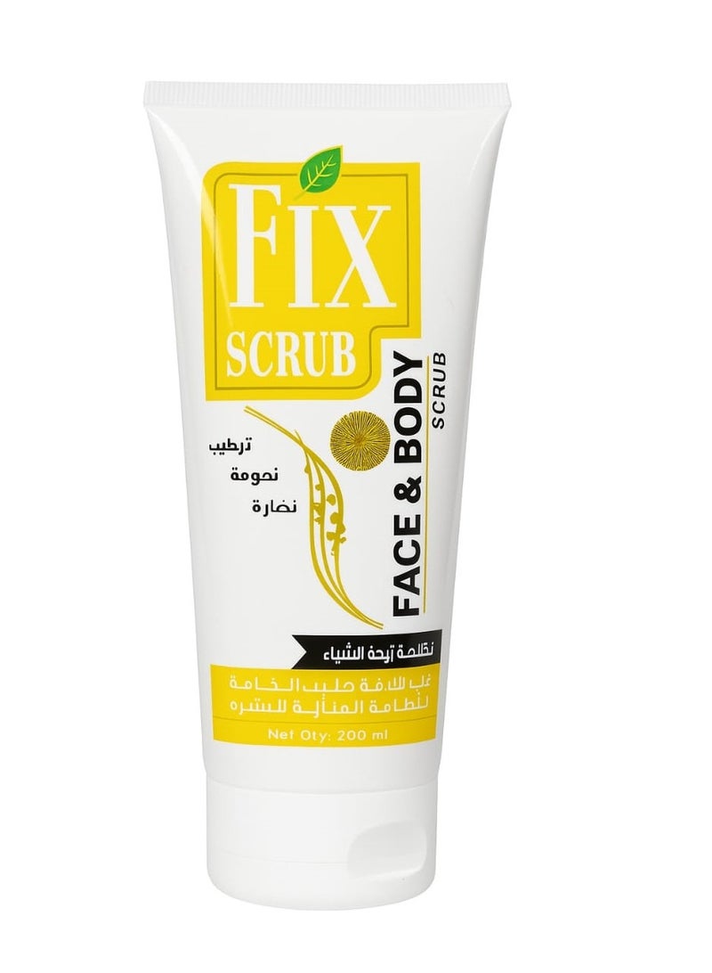 Fix- scrub face&body (shea butter) 200g