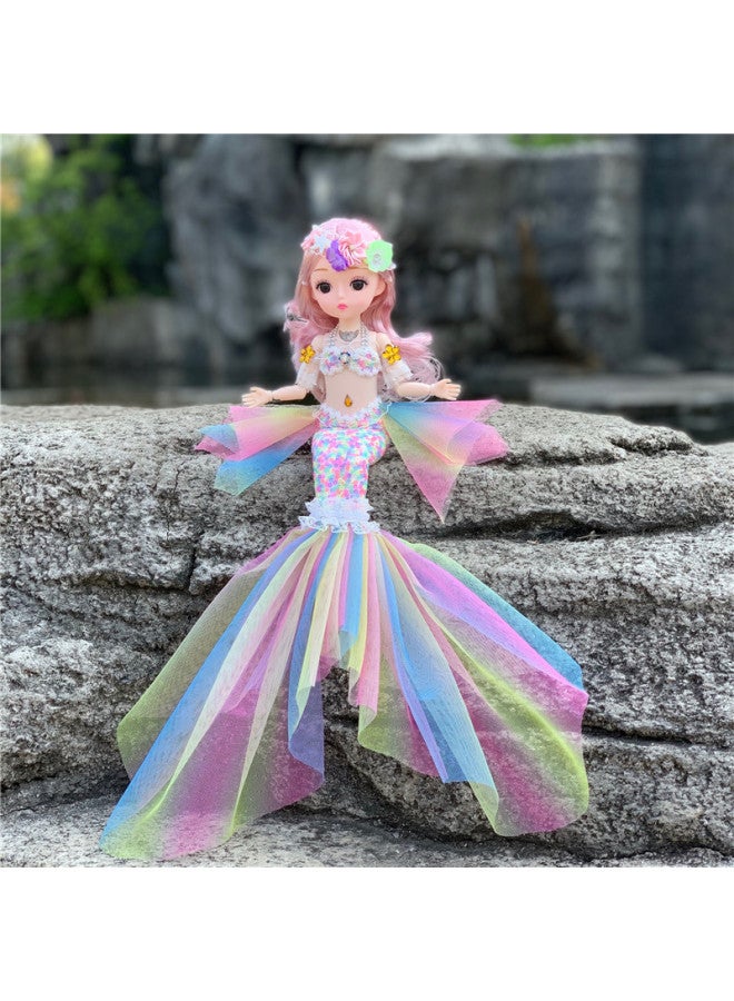 Enamel/plastic Dolls Toys - Traditional Chinese Style Figurines Handmade Craftsmanship Colorful Costumes Perfect Gifts For Kids-Color:Music Light + Fat Baby Fish Rainbow Color - Image 1