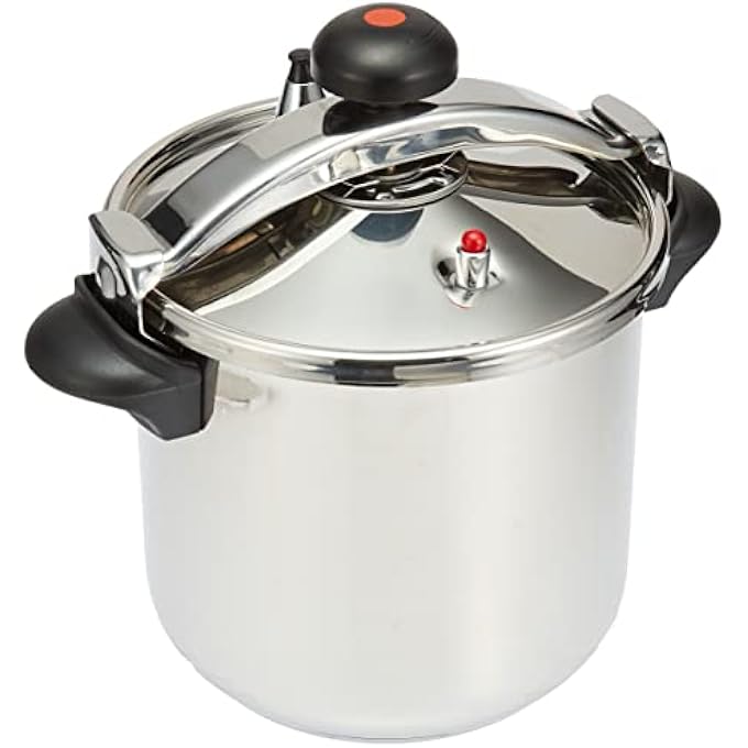 BERGNER Munchen Stainless Steel Pressure Cooker 26Cm12L Induction Bottom Silver Bg4586Mm - Image 1
