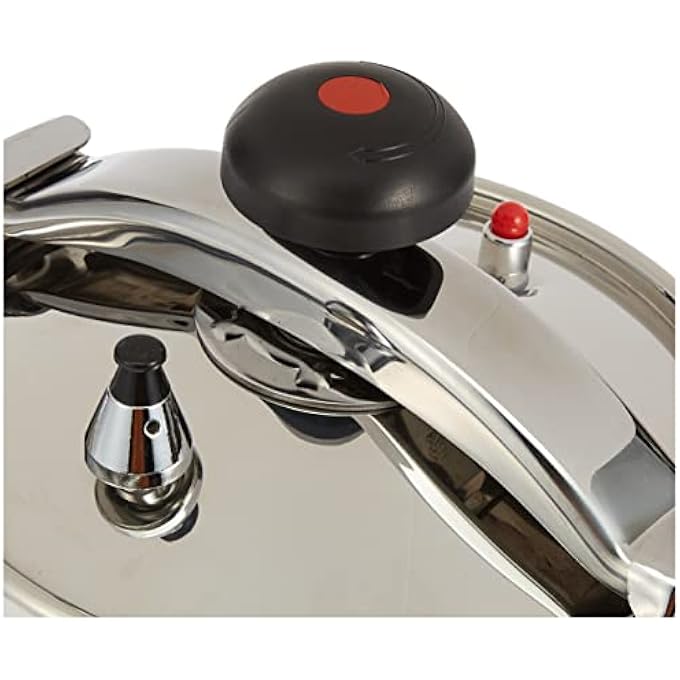 BERGNER Munchen Stainless Steel Pressure Cooker 26Cm12L Induction Bottom Silver Bg4586Mm - Image 5
