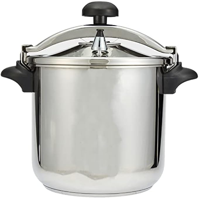 BERGNER Munchen Stainless Steel Pressure Cooker 26Cm12L Induction Bottom Silver Bg4586Mm - Image 2