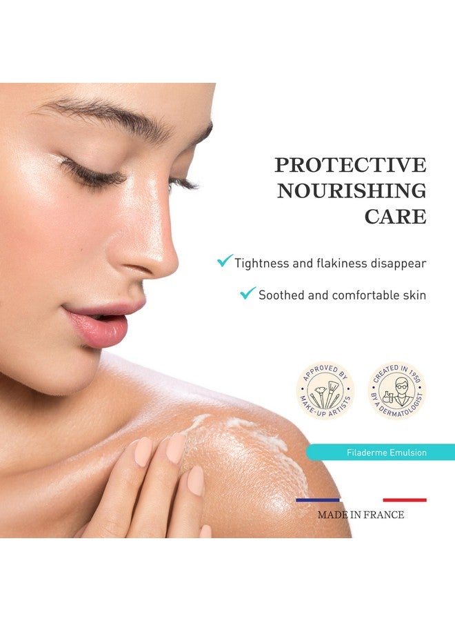 Embryolisse Filaderme Emulsion. Hydrating Face Moisturizer & Intensive Nourishing Repair for Dry to Very Dry Skin, With Aloe Vera & Shea Butter, 2.54 Fl Oz - Image 3