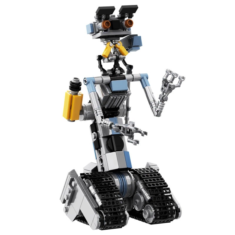 Vonado 370 Pieces Johnny 5 Robot Building Set, Johnny Five Robot Model Toys, Compatible with Lego, Educational Gift Set for Ages 8-14 Boys - Image 2
