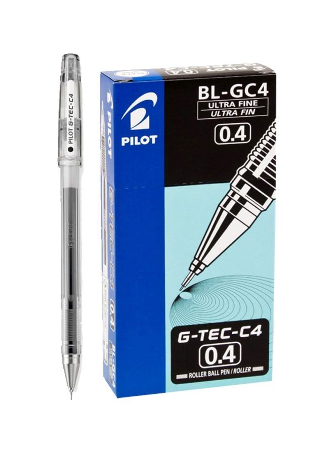 NIBEMINENT G-Tec-C Gel Rolling Ball Pens, Ultra Fine Point Black  - Image 2