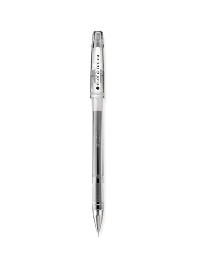 NIBEMINENT G-Tec-C Gel Rolling Ball Pens, Ultra Fine Point Black  - Image 1