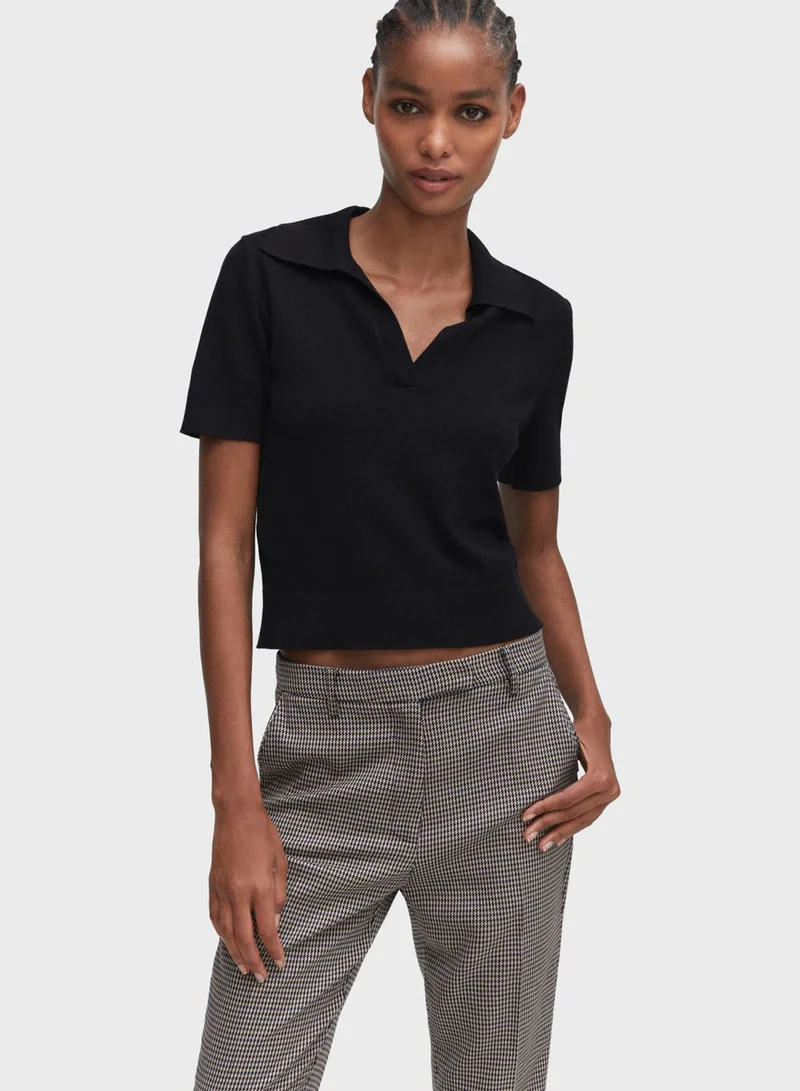 MANGO High Waist Pants
