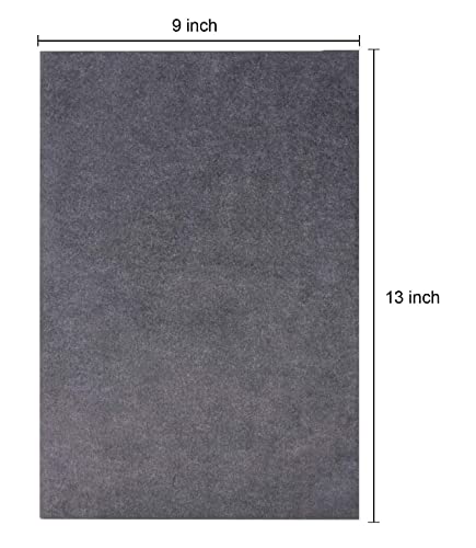 Teekia 25 Sheets 9" x 13" Graphite Transfer Tracing Carbon Paper, for Drawings and Photos onto Wood, Paper, Canvas - Image 4