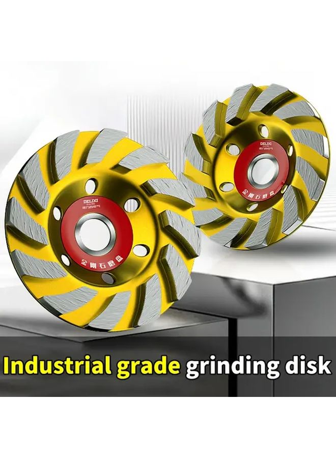 Thickened Grinding Disc 1pc For Concrete Turbine Cup Wheel Shaping Cleaning - Image 2