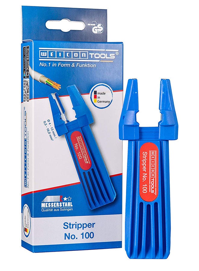Weicon Wire Stripper No. 100 | Universal Stripper for Ceiling and Wall Applications of 4-13 mm - Image 1