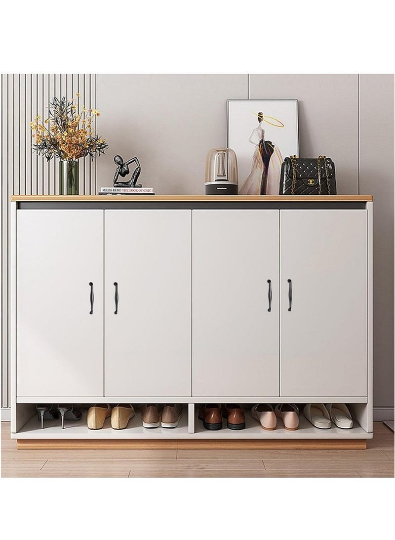 Bukela Drawer Handles 10 pcs Hardware Pull Handle Kitchen Cabinet Handles Matte Black Antique Drawer Pulls Hardware Kitchen Handles Cabinet Pulls Door Pull Handle - Image 5