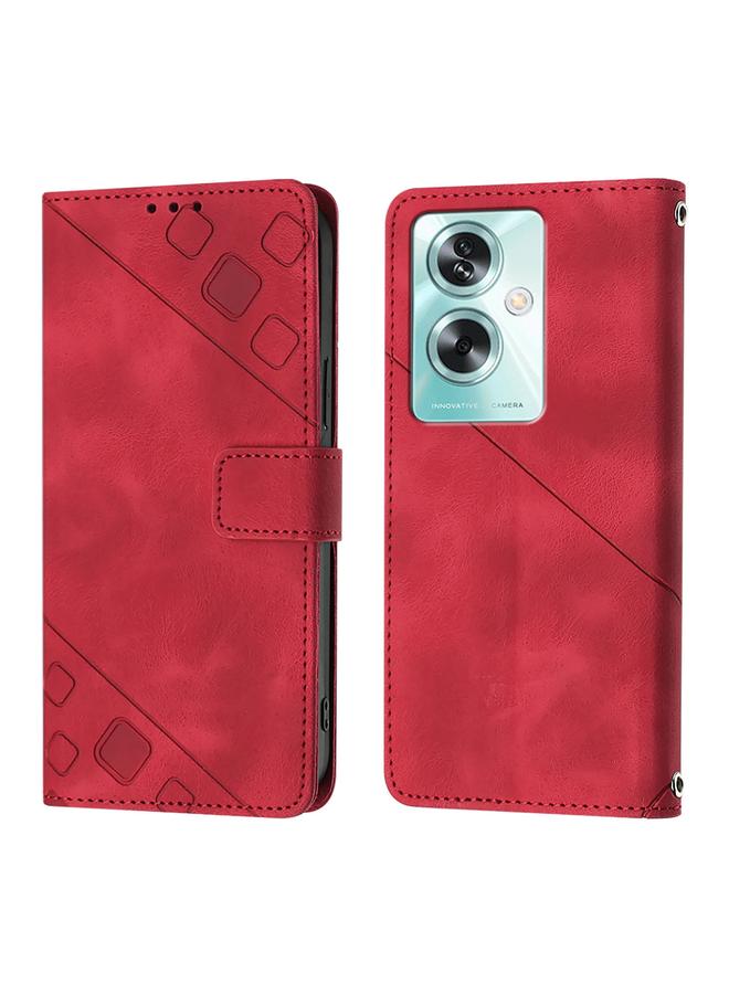 اس-توب جراب لهاتف OnePlus Nord N30 SE مصنوع من الجلد المنقوش بملمس ناعم - Image 2