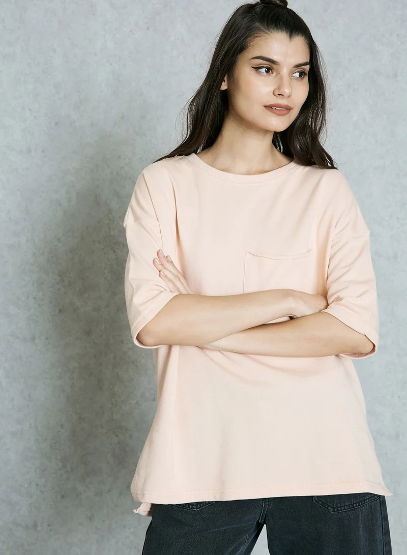 Missguided Side Split Sweatshirt