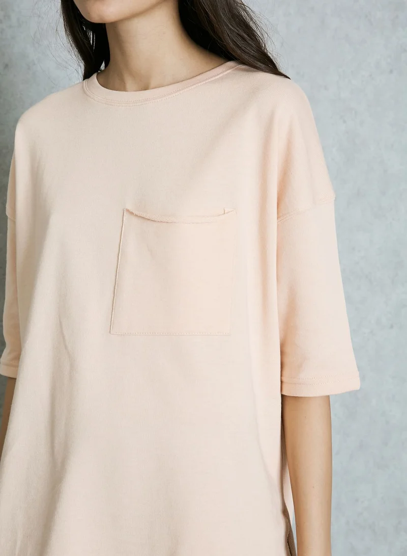 Missguided Side Split Sweatshirt