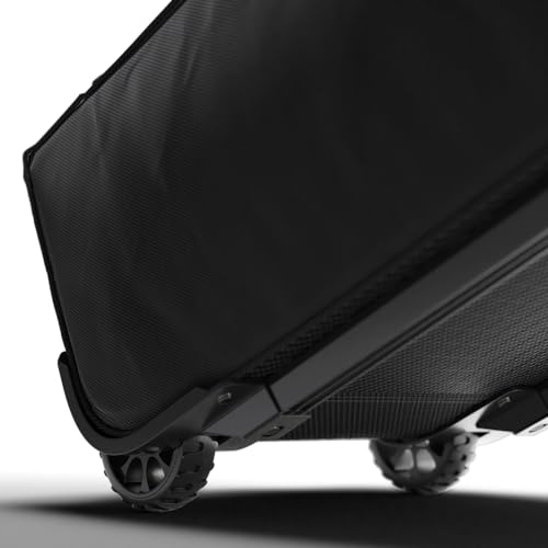 Athletico Rolling Double Ski Bag - Padded Ski Bag with Wheels for Air Trave (Black, 190cm) - Image 5