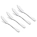 VANRA VANRA Cheese Spreader Knife Set 4-Piece Stainless Steel Butter Knife Small Sandwich Condiment Jam Bread Cream Canape  - Image 2