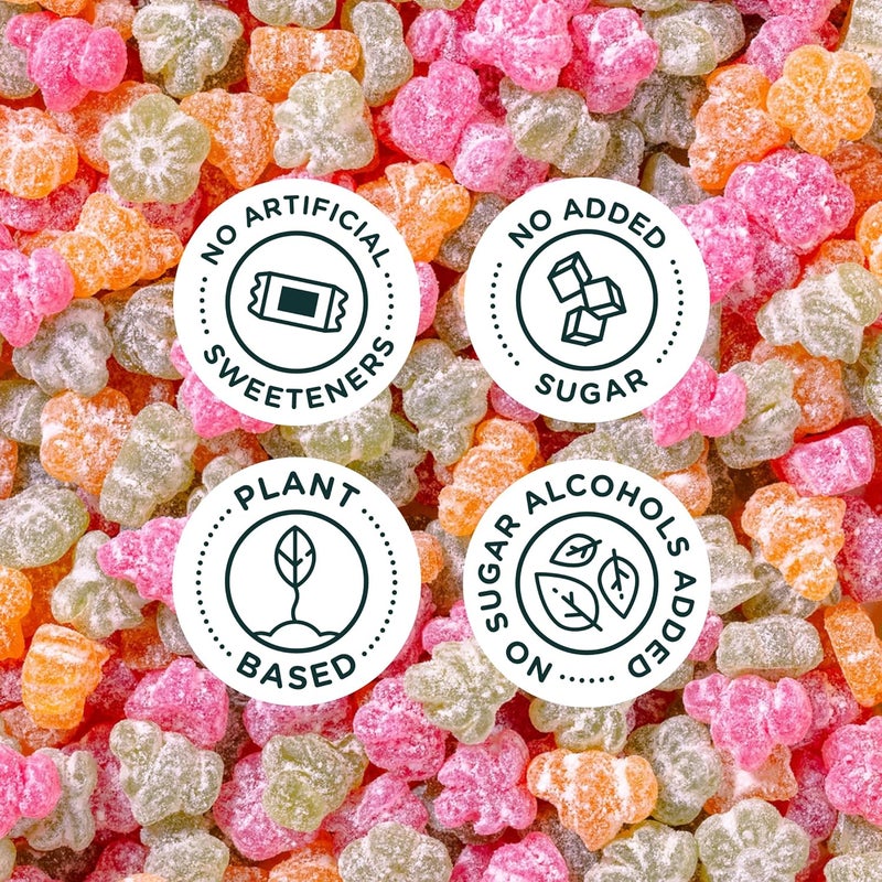 SmartSweets Tropical Sours Gummy Candy - 1.8oz (Pack of 14) - Low Sugar, Plant-Based, Gluten-Free Snack - Image 5
