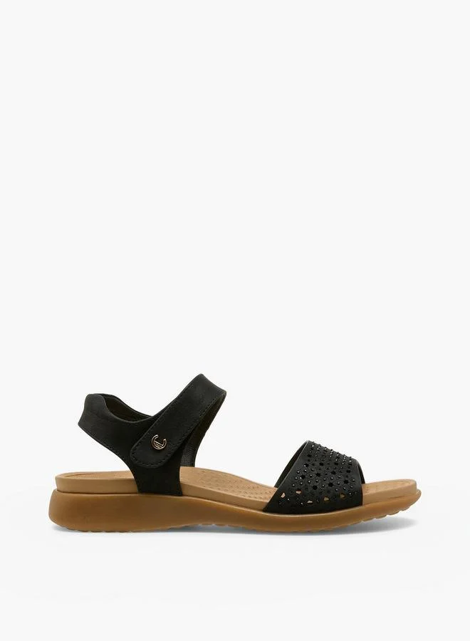 لو كونفورت Women Hook & Loop Strap Sandals