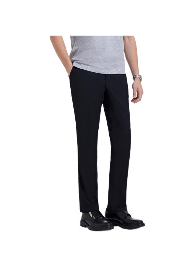 YOUNGOR Men'S Pants Spring And Summer, Young Men'S Business Casual Trousers, Vchx310114Fwa, Navy Blue, 180/92A - Image 3