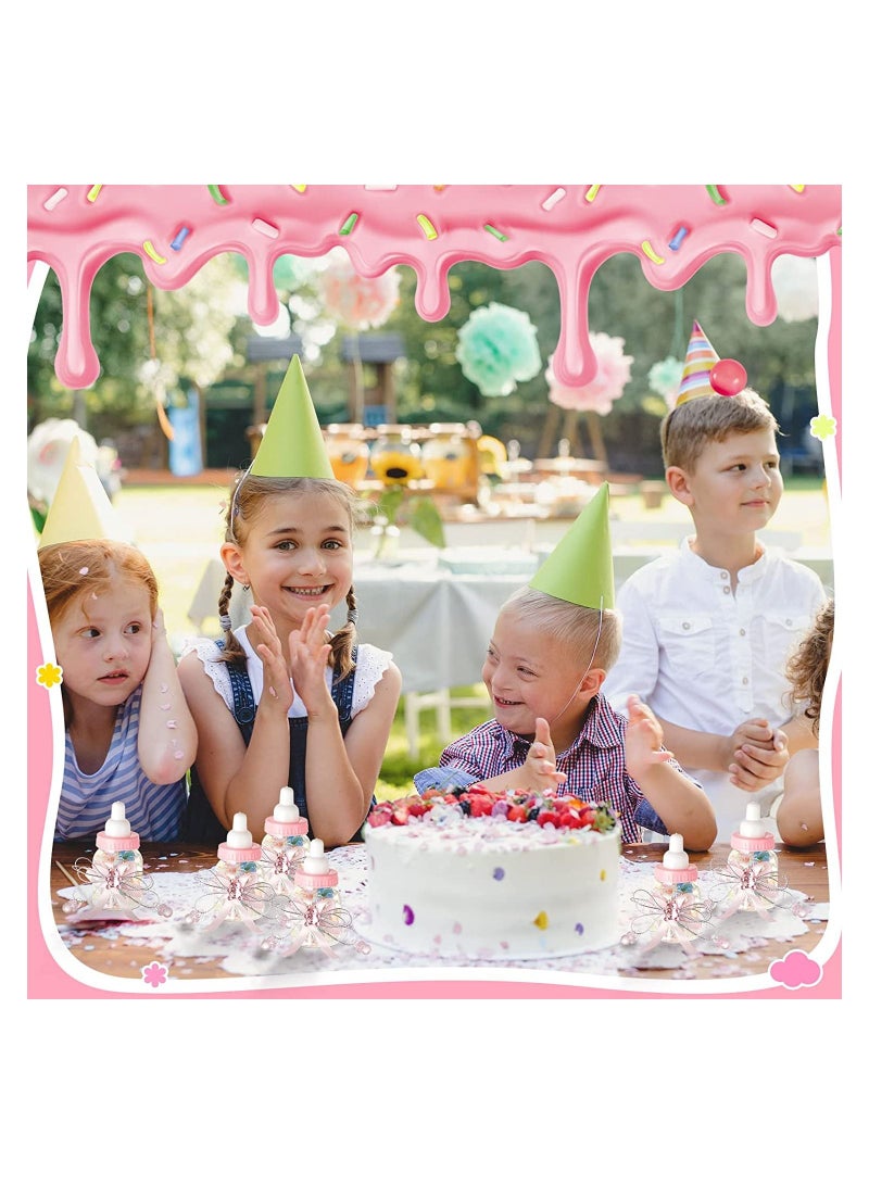 24Pcs Baby Shower Feeding Bottle Adorable Baby Shower Favors Baby Bottles for Baby Shower Mini Baby Bottles Baby Shower Bottles Plastic Bear Candy Box with Ribbon for Decoration Favours - Image 4