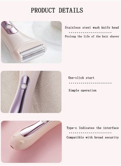 OASIS DESERT Ladies Private Hair Removal Electric Trimmer, Dry And Wet Use Painless Hair Removal, Create The Whole Body Cream Muscle,  - Image 3