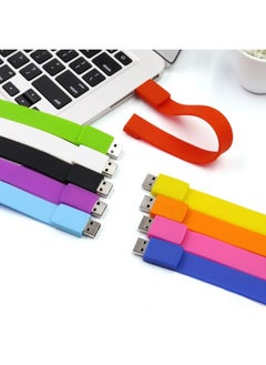 BURAQ MicroDrive 8GB USB 2.0 Fashion Bracelet Wristband U Disk (Yellow)  - Image 3