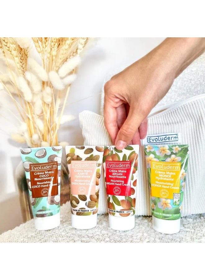 Evoluderm Monoï Moisturizing Hand Cream 50ml - Image 2
