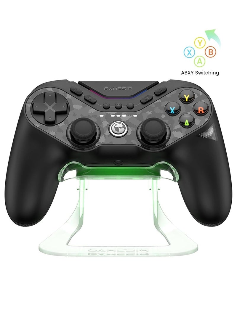 general Professional Gamepad Tarantula T3 Pro Bluetooth Gaming Controller for Switch/PC/iOS/Android with Charging Dock, Bluetooth 2.4G Wired Controller with Anti-Drift TMR Sticks, 9 Mappable Buttons, RGB Lighting,1200mAh, ABXY Layout Switching, 1000Hz Polling Rate, 6-Axis Gyroscope & NFC - Image 1
