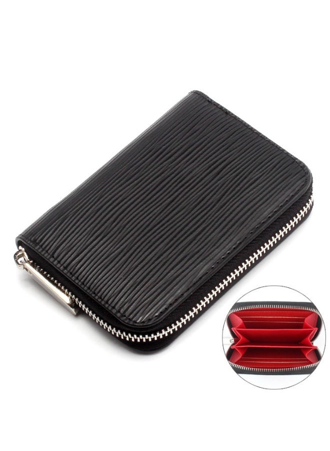 Mark Fairwhale New Water Ripple Short Leather Wallet 